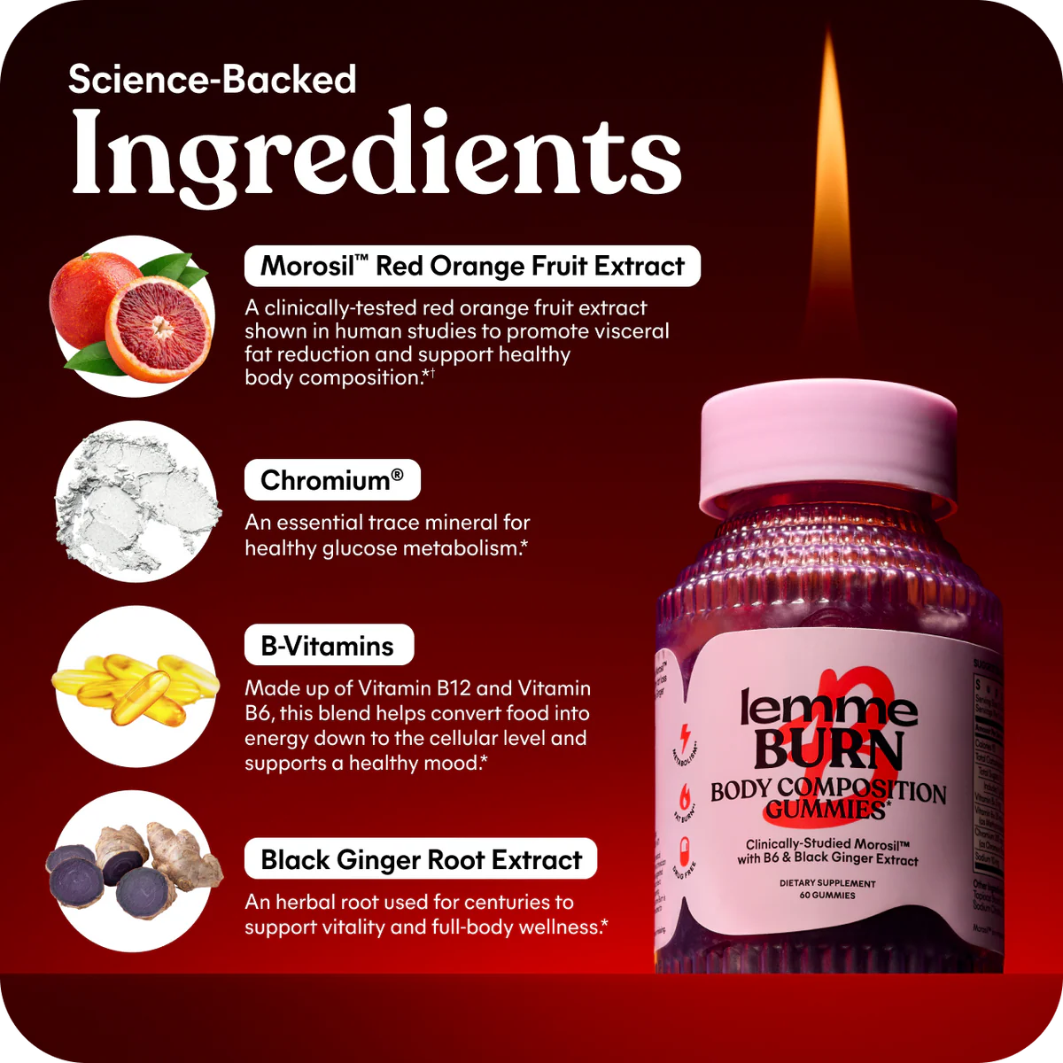 LEMME BURN GUMMIES -
Belly Fat Burning Gummies