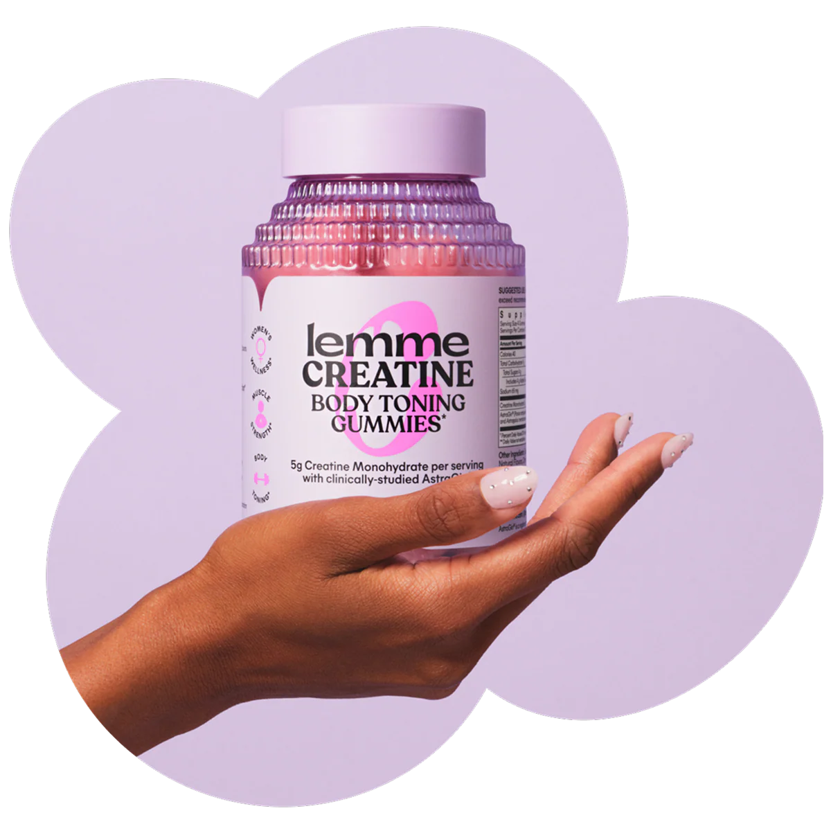 LEMME CREATINE GUMMIES -
Body Toning, Strength & Recovery Gummies