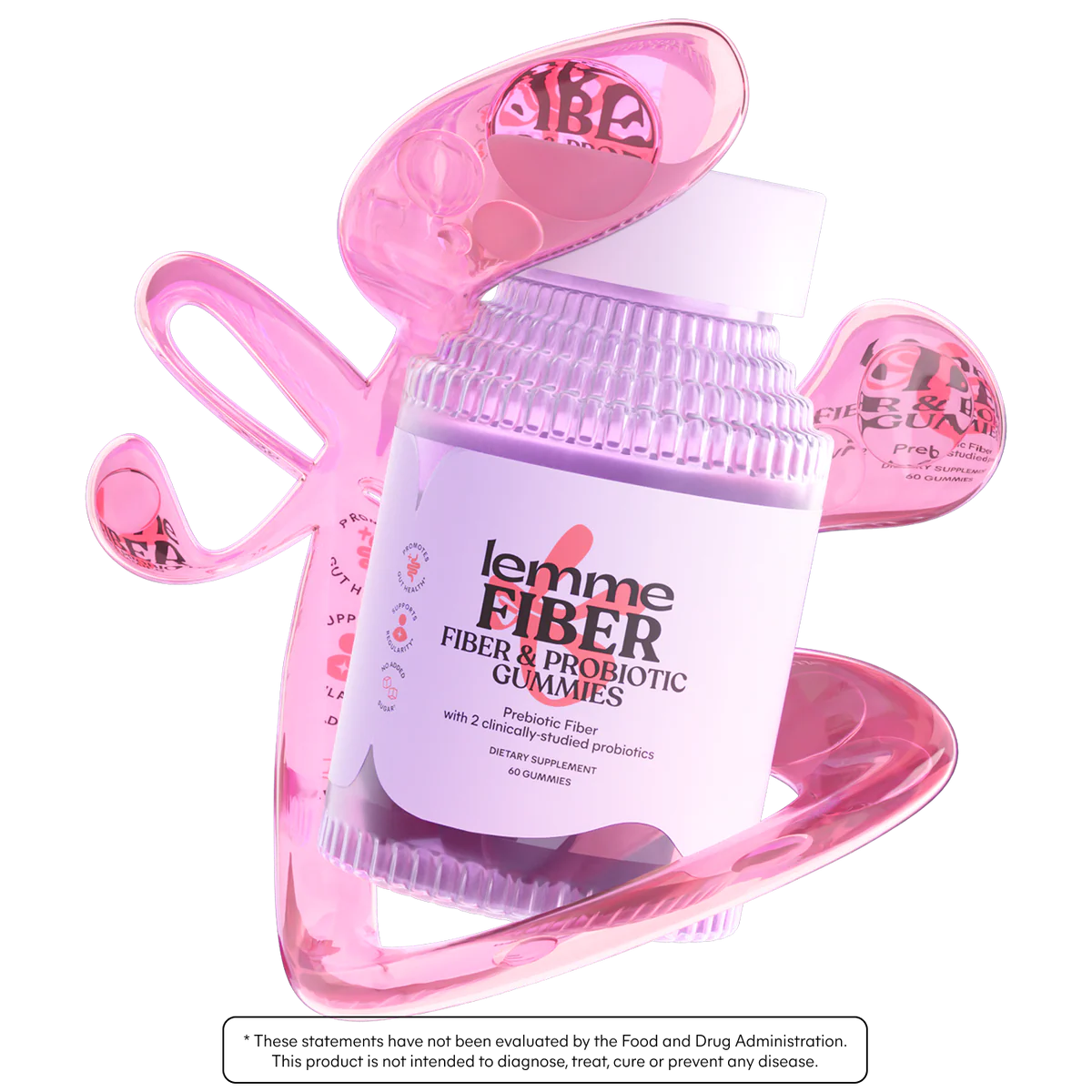 LEMME FIBER GUMMIES - 
Fiber & Probiotic Gummies