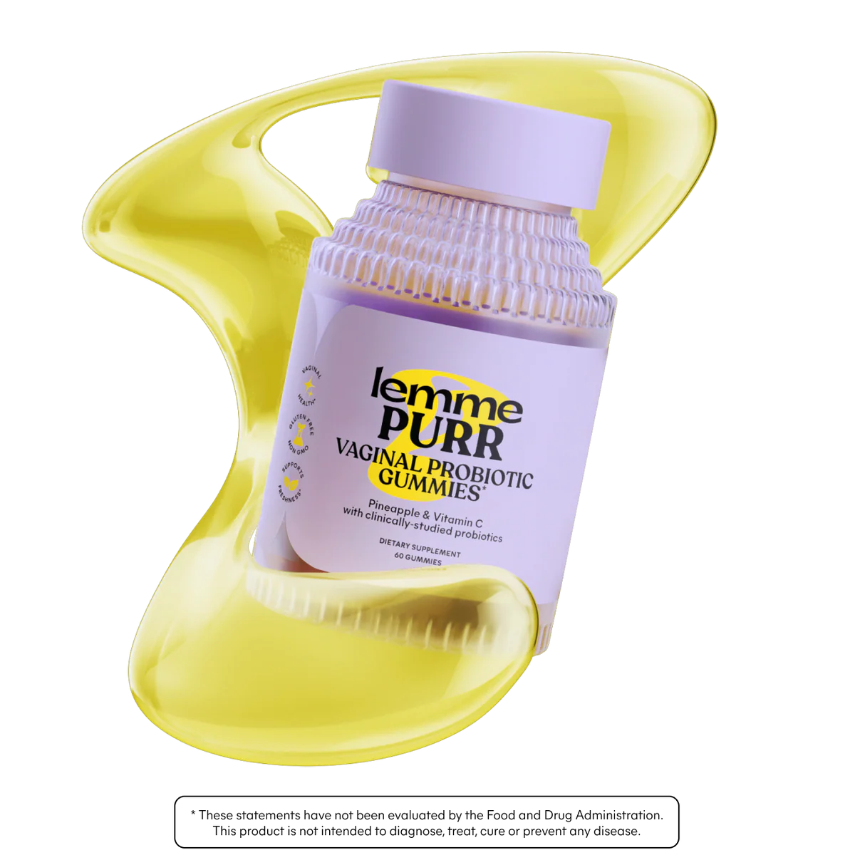 LEMME PURR GUMMIES -
Vaginal Probiotic Gummies