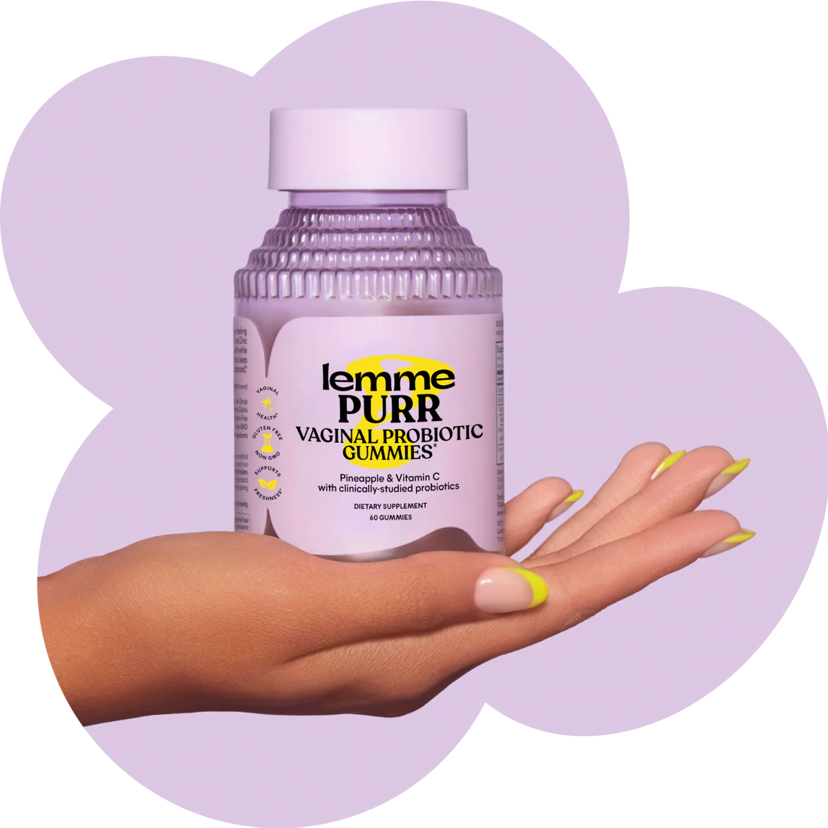 LEMME PURR GUMMIES -
Vaginal Probiotic Gummies