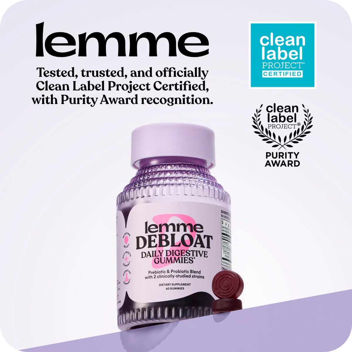 LEMME DEBLOAT GUMMIES - Daily Digestive Gummies