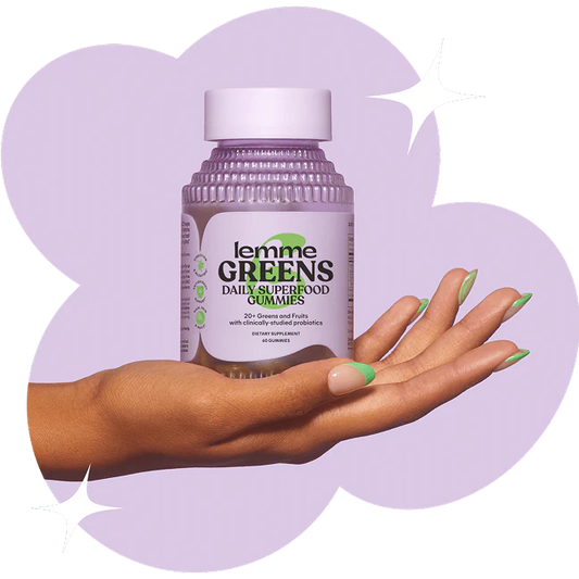 LEMME GREENS GUMMIES - 
Daily Superfood Gummies
