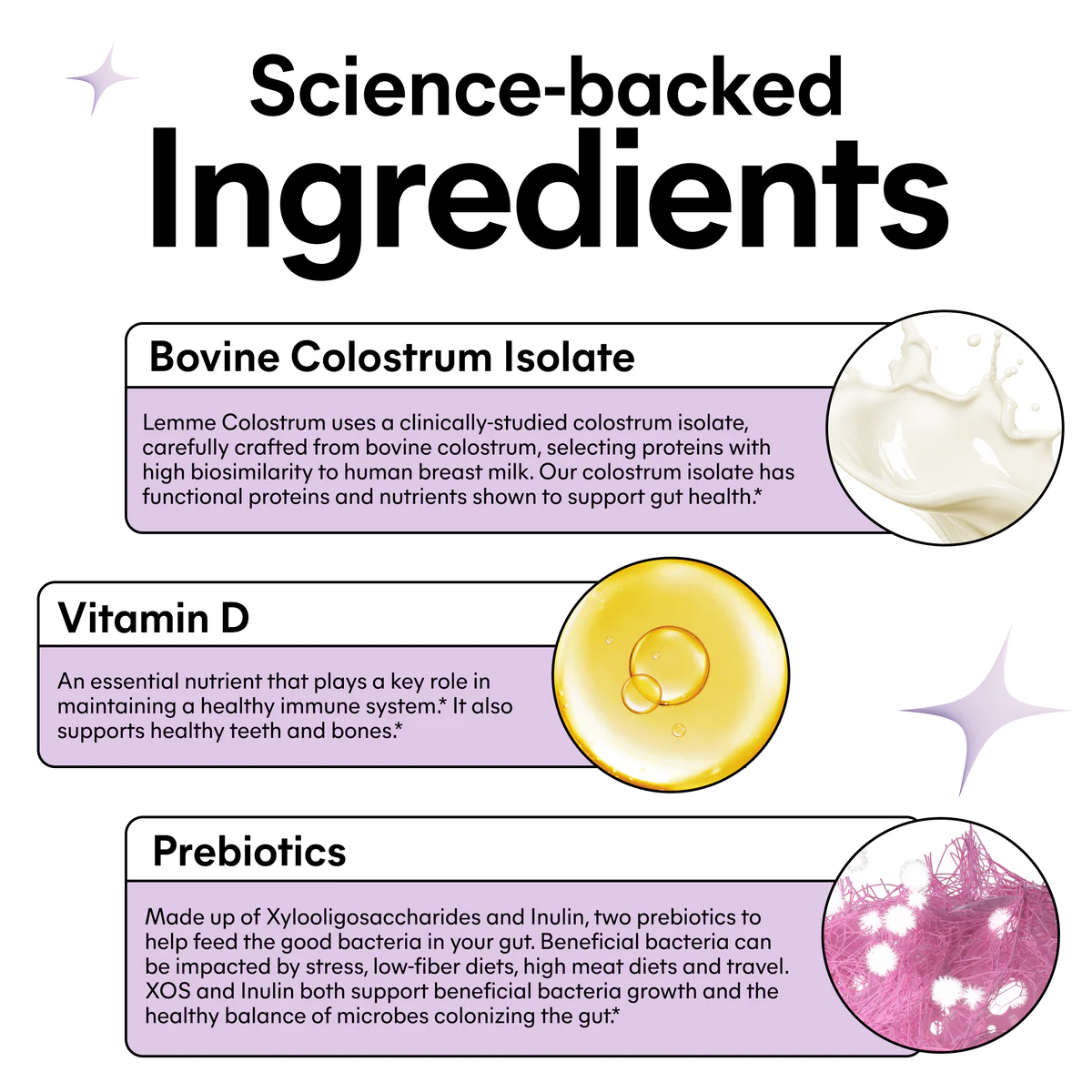 LEMME COLOSTRUM GUMMIES - 
Daily Gut Defense Gummies