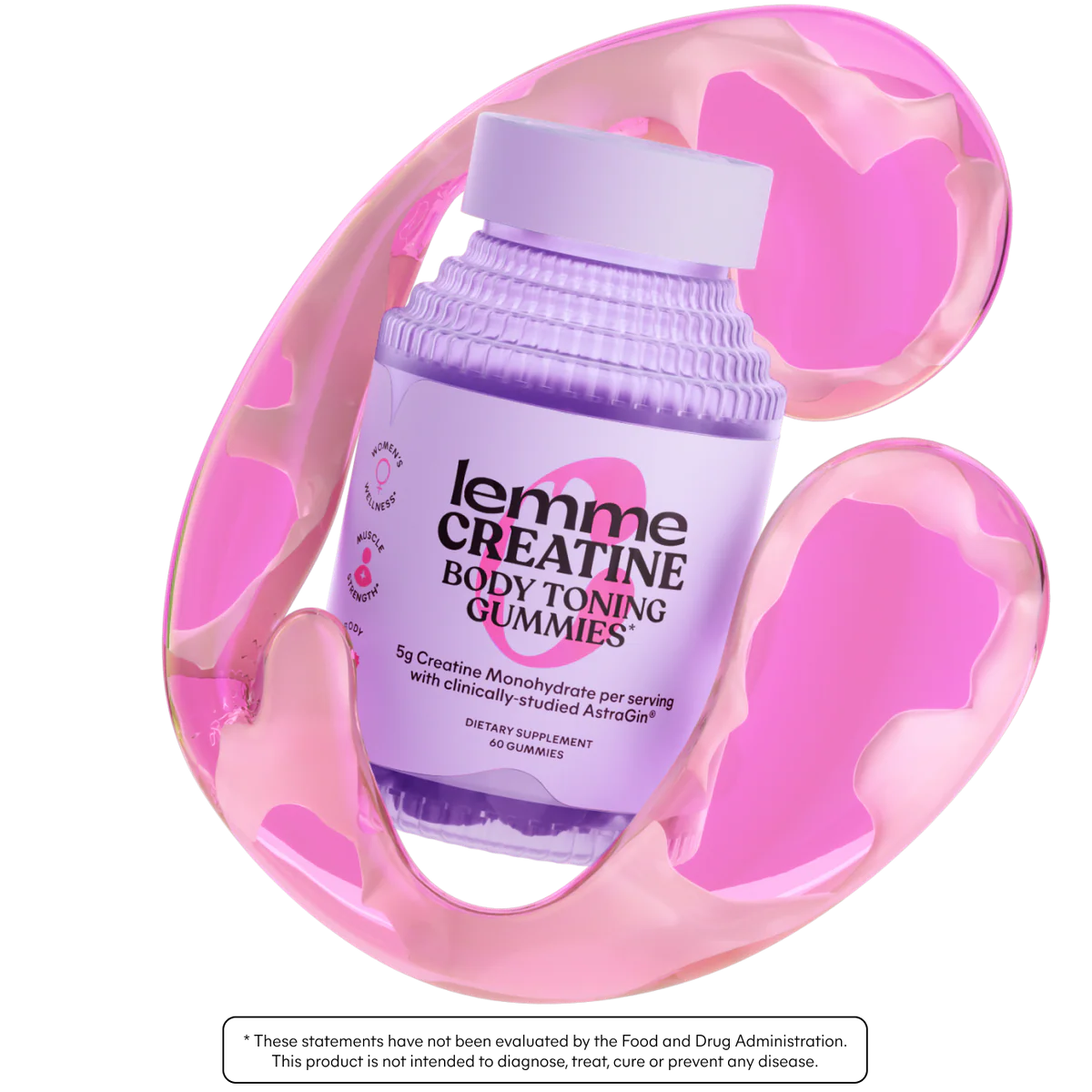LEMME CREATINE GUMMIES -
Body Toning, Strength & Recovery Gummies