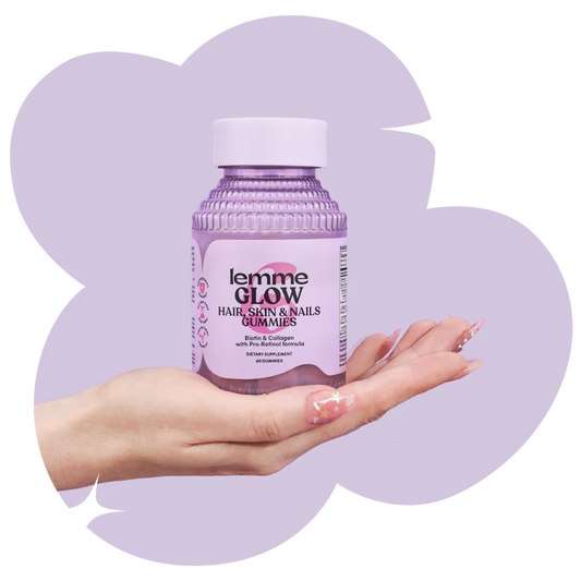 LEMME GLOW GUMMIES -
Hair, Skin & Nails Gummies