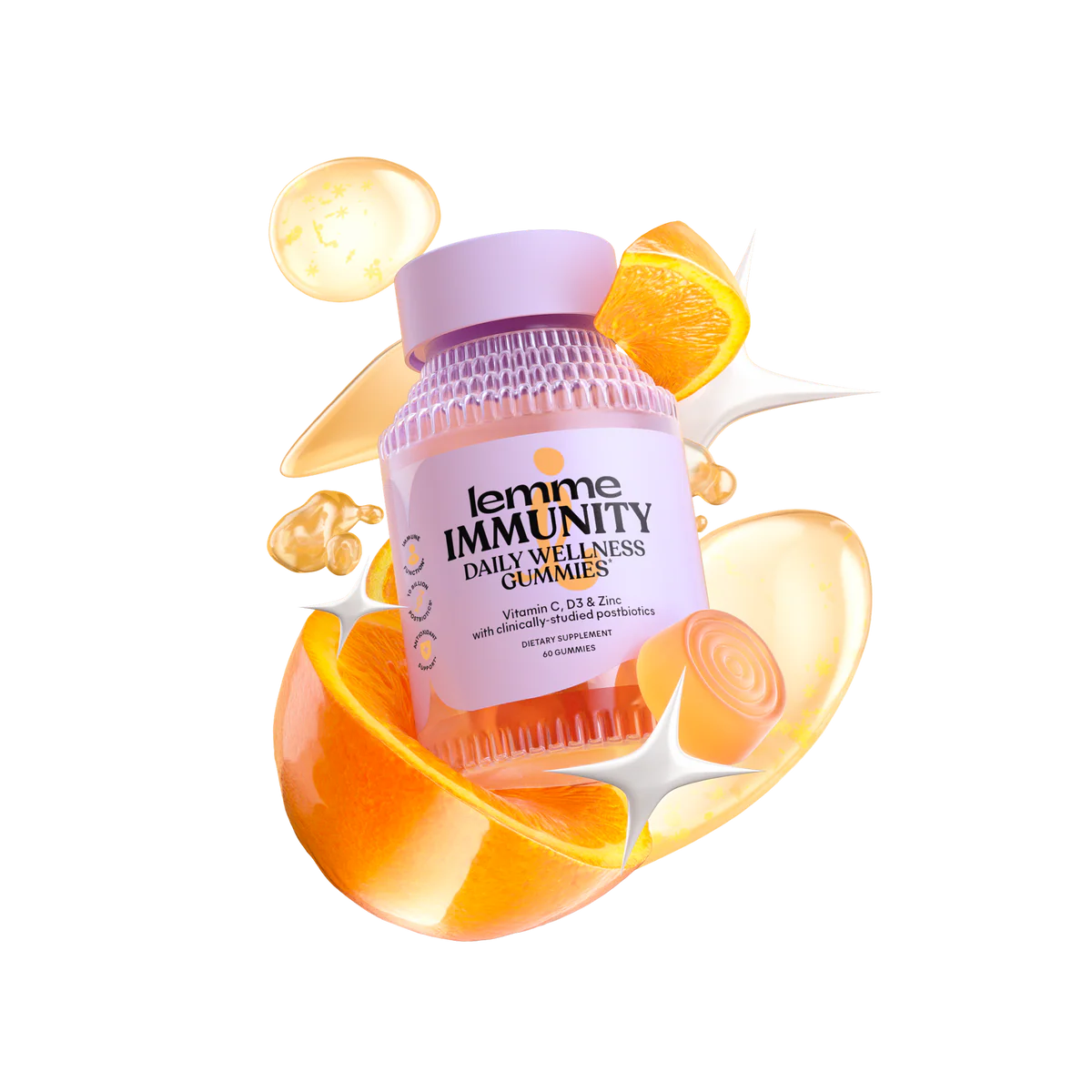 LEMME IMMUNITY GUMMIES -
Daily Wellness Gummies