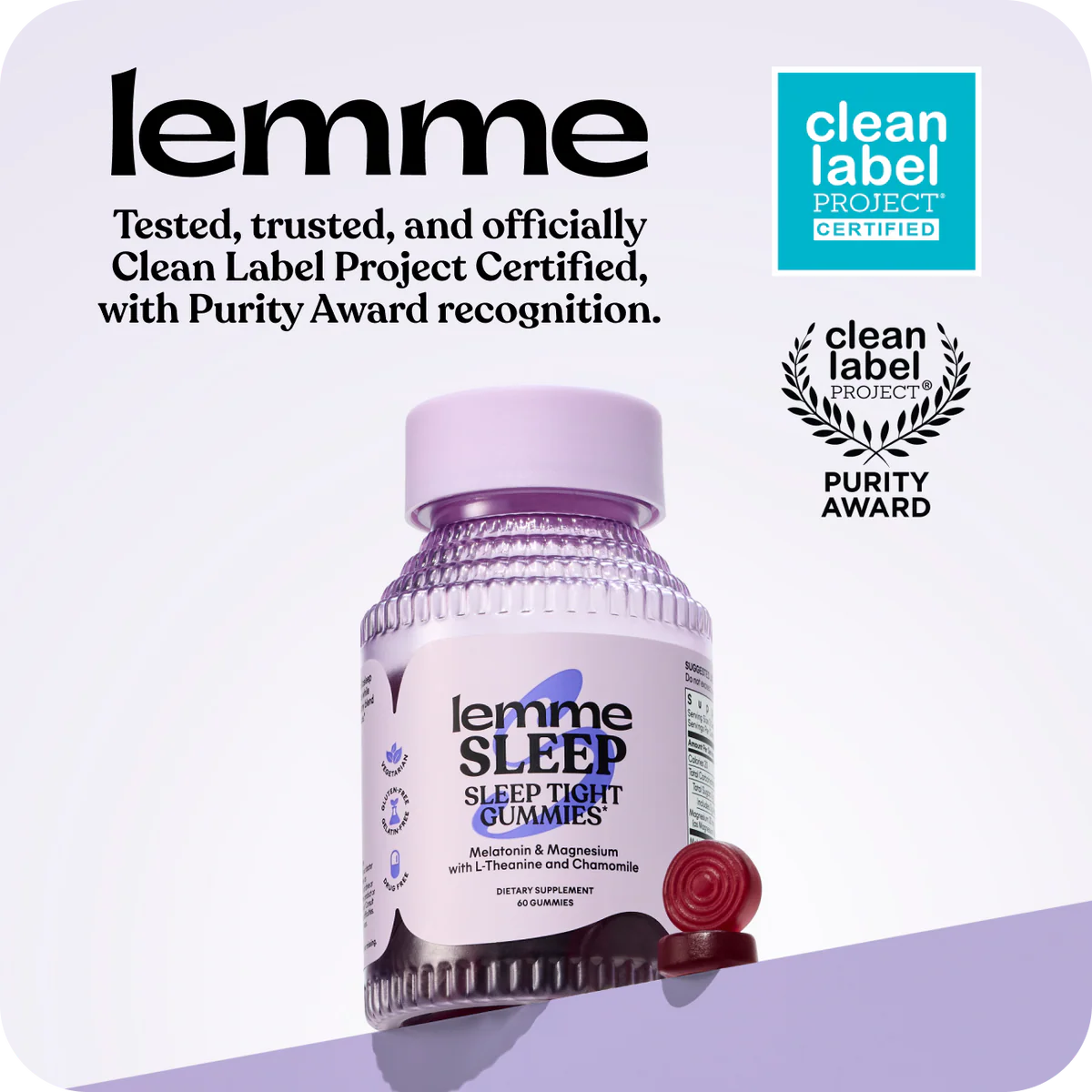 LEMME SLEEP GUMMIES -
Sleep Tight Gummies