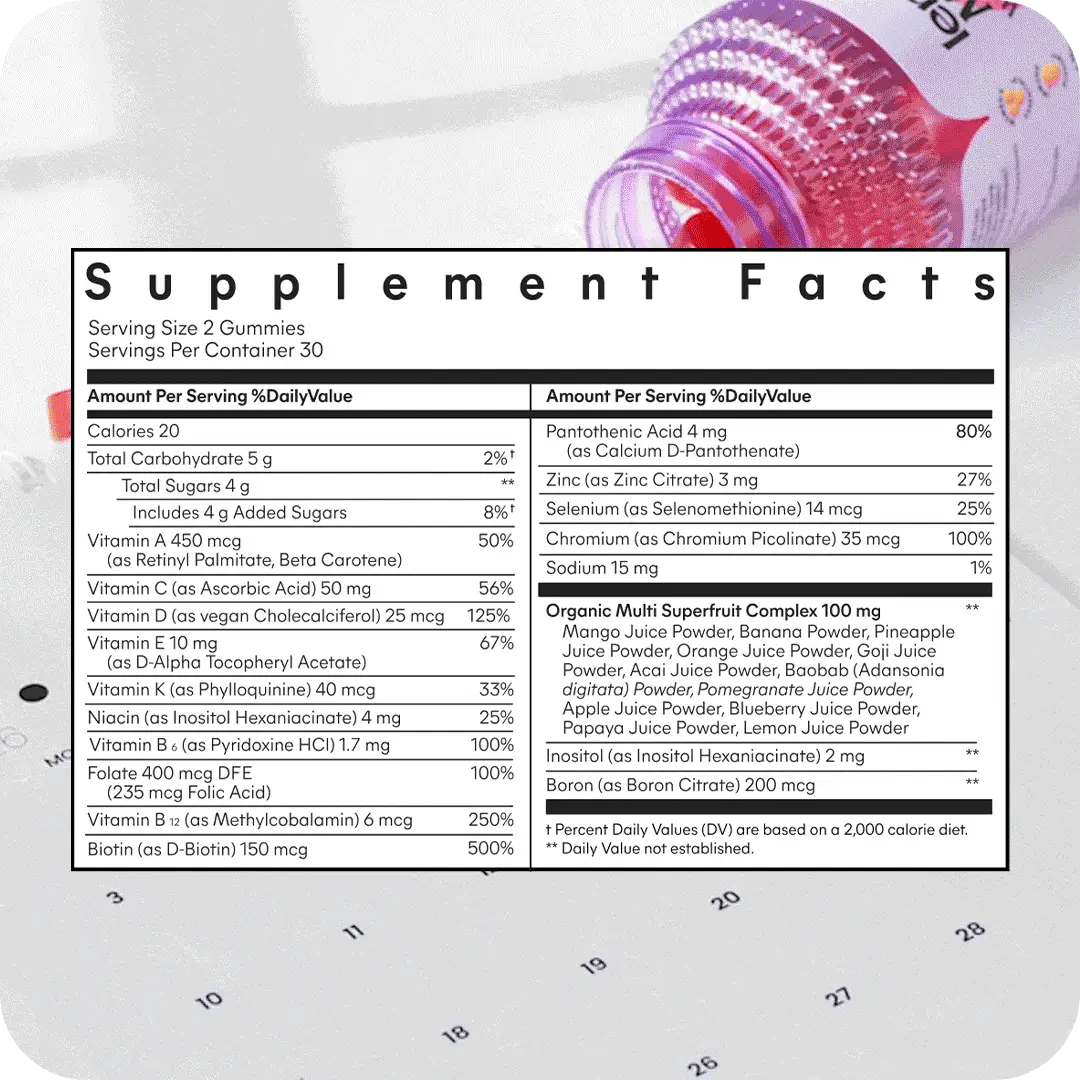 LEMME MULTI GUMMIES - Women’s Daily Gummies